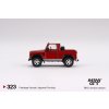 MGT00323 L2024 06 11 1Land Rover Defender 90 Pickup Masai Red Mini GT 1:64 TSM