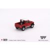 MGT00323 L2024 06 11 2Land Rover Defender 90 Pickup Masai Red Mini GT 1:64 TSM