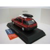 Renault 21 Nevada s doplňky na střeše 1989 Red 1:43 Norev