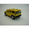 Hummer H2 SUV 2008 12 cm Yellow Pull Back Kinsmart