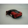 Lotus Emira Red 12 cm Black Pull Back 1:34 Kinsmart
