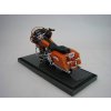 Harley-Davidson 2002 FLTR Road Glide Orange 1:18 Maisto