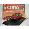 Časopis 2 s modelem Škoda Forman 1990 Red 1:43 DeAgostiny