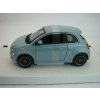 Fiat 500e 2023 Light Blue 1:24 Bburago