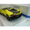 Bugatti W16 Mistral Cabriolet Yellow 1:18 Bburago