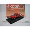 Časopis 6 s modelem Škoda 120 LS Užovka 1977 Red 1:43 DeAgostiny