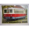 Nástěnný měsíční kalendář Staré Lokomotivy 2026