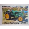 Nástěnný měsíční kalendář Staré Traktory 2026