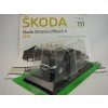 Časopis s modelem Škoda Octavia Liftback II 2008 Black 1:43 Atlas Deagostini