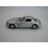 Mercedes-Benz SLS AMG Pull Back Silver 1:36 Kinsmart