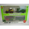 Sada 2 Farm set Traktor s příslušenstvím 4 ks Sunqtoys Teddies