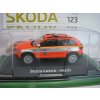 Časopis 123 s modelem Škoda Karoq 2017 Hasiči 1:43 DeAgostiny
