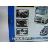 Iveco S-WAY 570 Přepravník aut s přívěsem a Audi RS Blue 1:43 Bburago