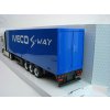Iveco S-WAY 570 s Návěsem Iveco S-WAY White 1:43 Bburago