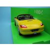 Porsche Boxster S yellow 1:24 Welly