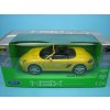 Porsche Boxster S yellow 1:24 Welly