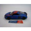Audi R8 Coupé 2020 Pull Back Blue 1:36 Kinsmart