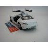 Mercedes-Benz SLS AMG White Pull Back 1:36 Kinsmart