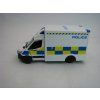 Mercedes-Benz Sprinter Police Bílá Pull Back 1:48 Kinsmart
