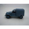 Citroen 2CV Fourgonnette Blue grey 11,5 cm Pull back Welly