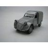 Citroen 2CV Fourgonnette Grey 11,5 cm Pull back Welly