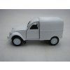 Citroen 2CV Fourgonnette White 11,5 cm Pull back Welly