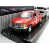 Ford F-150 Pick Up Camper 2001 Red 1:24 Motormax