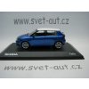 Škoda Fabia III Race Blue, White Roof 1:43 i-Scale