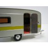 Obytný přívěs-Caravan 1:43 Kovap Plechové hračky