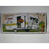 Obytný přívěs-Caravan 1:43 Kovap Plechové hračky