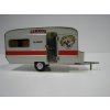 Obytný přívěs-Caravan Cirkus 1:43 Kovap Plechové hračky