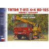 Tatra T-813 4x4 AD-125 Jeřáby červený 1:87 SDV 430