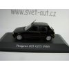 Peugeot 205 GTI 1985 Black 1:43 Atlas Edition