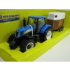 Traktor New Holland T7040 s přívěsem na koně 1:32 Bburago