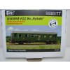 Osobní vůz Be Rybák ČSD 7 oken stavebnice TT 1:120 SDV 12066