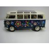 Volkswagen T1 Classical Bus 1962 Hypie Modrý 1:24 Kinsmart