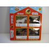 Zvířátka 4x Kůň fliš 8 cm v kazetě Teddies