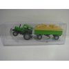 Traktor Deutz-Fahr Schlepper s vlekem a slámou 1:87 Wiking