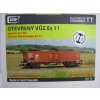 Otevřený vůz Es 11 ČSD stavebnice TT 1:120 SDV 12018
