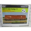 Vagon Krytý vůz Hadgs 11 epocha V-VI ČD/ČDC stavebnice TT 1:120 SDV 12084