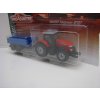 Traktor Massey Ferguson 8737 s vlekem Majorette Farm set 7430