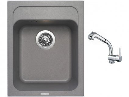 86301_granitovy-drez-sinks-classic-400-titanium-drezova-baterie-sinks-mix-3-s-ch