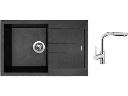 82485_granitovy-drez-sinks-amanda-780-metalblack-drezova-baterie-sinks-enigma-s-