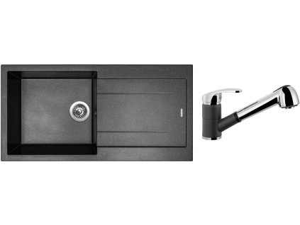 88662_granitovy-drez-sinks-amanda-990-metalblack-drezova-baterie-sinks-legenda-s