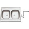 85551_nerezovy-drez-sinks-clp-a-800-duo-m-0-5mm-matny-drezova-baterie-sinks-bate