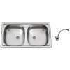 85827_nerezovy-drez-sinks-okio-780-duo-m-0-5mm-matny-drezova-baterie-sinks-bater