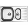 Nerezový dřez Sinks TWIN 780.1 V