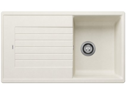 Granitový dřez Blanco ZIA 45 SL bílá soft