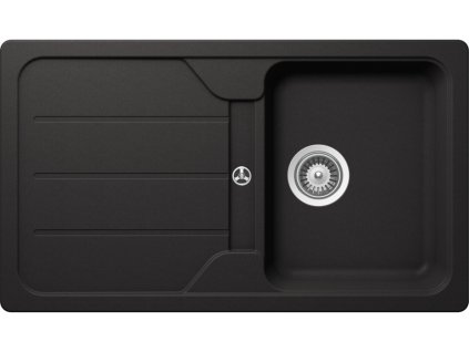 Granitový dřez Schock Formhaus D-100 Nero