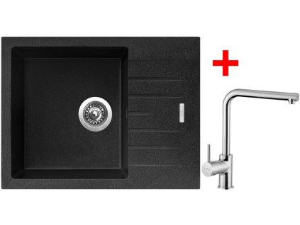 Sinks PERFECTO 650 Granblack + Elka